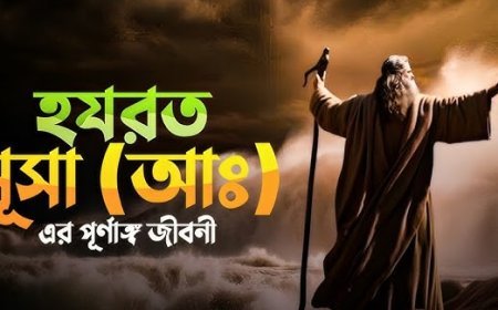 মূসা (আ.) এর জীবনী |  Biography of Musa (AM)
