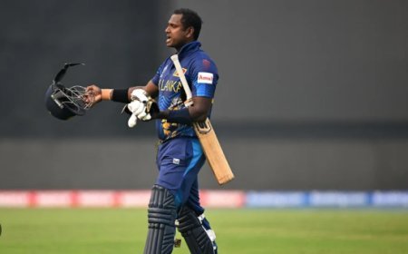 অ্যাঞ্জেলো ম্যাথিউস এর জীবনী Biography Of Angelo Mathews